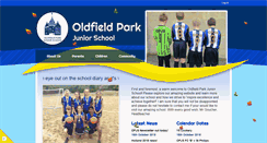 Desktop Screenshot of oldfieldparkjuniorschool.com